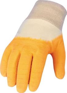 Asatex Handschoen | maat 10 geel | I PSA-categorie I | katoen m.latex | 12 paar - LS LS