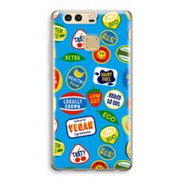 Fruitsticker: Huawei P9 Transparant Hoesje Fruitsticker: Huawei P9 Transparant Hoesje