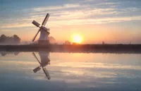 Alexsar Art Tuindoek molen 210x140cm
