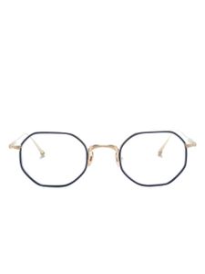 Matsuda lunettes de vue à monture géométrique - Bleu