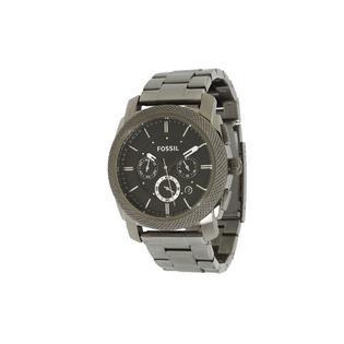 Fossil Heren FS4662P machine chronograaf rook roestvrij stalen horloge