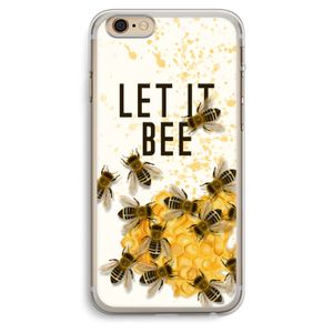 Let it bee: iPhone 6 Plus / 6S Plus Transparant Hoesje
