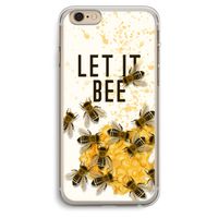 Let it bee: iPhone 6 Plus / 6S Plus Transparant Hoesje