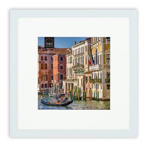 HAES DECO - Houten Fotolijst Venezia wit 20x20 of 30x30 -SP13031