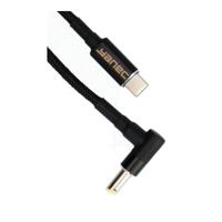 Yanec usb-c naar 5.5 x 2.5 mm laadkabel 1.8m