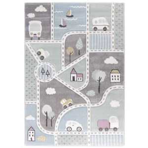Speelkleed - Stadje - Multi Kleur-120 x 170 cm