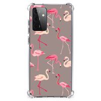 Samsung Galaxy A72 4G/5G Case Anti-shock Flamingo