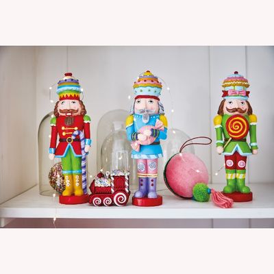 Trein plastic l9b4.5h7 cm a3 kerst - Decoris