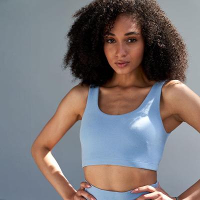 Yoga beha - Lichtblauw , XS