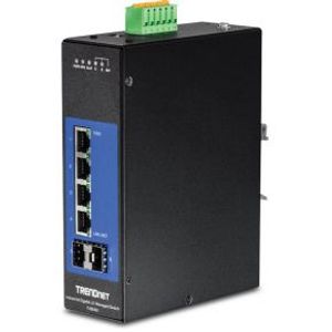 Trendnet TI-G642i Managed L2 Gigabit Ethernet (10/100/1000) Zwart