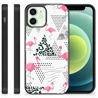iPhone 12 Mini Back Cover Flamingo Triangle