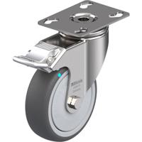 Blickle LKPXA-PATH 101KFD-FI Zwenkwiel met rem Wieldiameter: 100 mm Draagvermogen (max.): 120 kg 1 stuk(s)