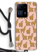 Alpacas: Xiaomi Mi Mix 4 Transparant Hoesje met koord