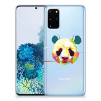 Samsung Galaxy S20 Plus Telefoonhoesje met Naam Panda Color