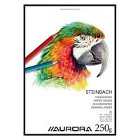 Tekenblok Aurora A4 20 vel 250 gram Steinbach papier | 5 stuks