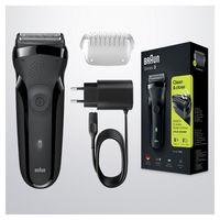 Braun Series 3 Shave&Style 300BT Elektrisch Scheerapparaat, Scheermes Voor Mannen, Zwart