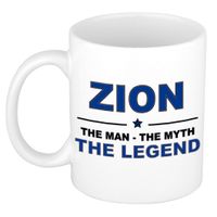 Zion The man, The myth the legend collega kado mokken/bekers 300 ml