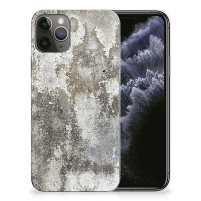 Apple iPhone 11 Pro | TPU | Siliconen hoesje | Beton Print