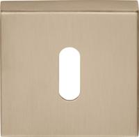 Formani Basics BSQBN53 sleutelplaatje vierkant - PVD licht brons