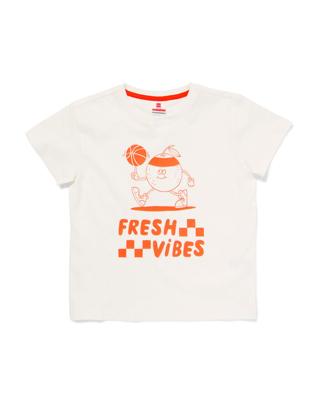 HEMA Kinder T-shirt Koningsdag gebroken wit (gebroken wit)
