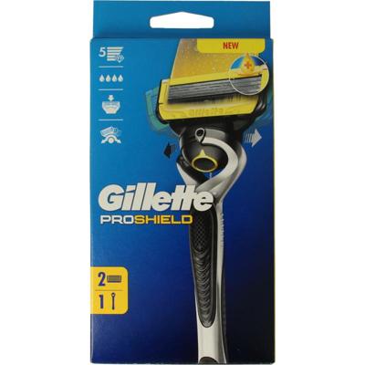 Gillette Proshield yellow razor