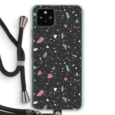 Terrazzo N°16: Pixel 5a 5G Transparant Hoesje met koord