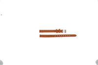 Lacoste horlogeband 2000556 / LC-39-3-14-0187 Leder Oranje 8mm + wit stiksel