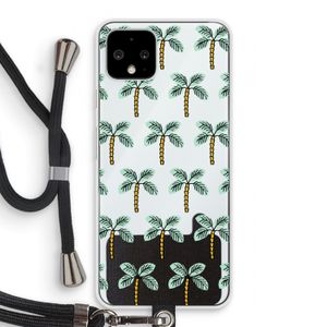 Paradise: Pixel 4 Transparant Hoesje met koord