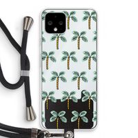 Paradise: Pixel 4 Transparant Hoesje met koord