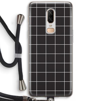 Rooster 2: OnePlus 6 Transparant Hoesje met koord