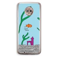 Aquarium: Motorola Moto G6 Transparant Hoesje - thumbnail