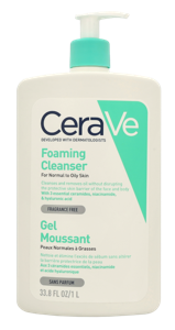 CeraVe Foaming Cleanser w/Pump 1000 ml