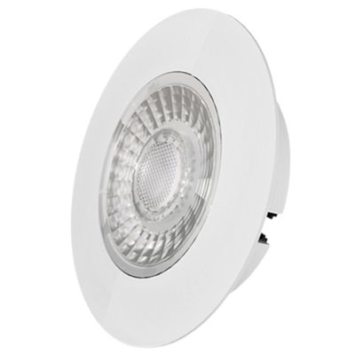 LED Cabiled Downlight dimbaar 4W 2700K wit IP44 ex. driver