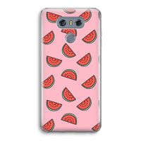 Watermeloen: LG G6 Transparant Hoesje