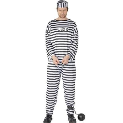 Boeven kostuum - voor heren - polyester - boef Carnavalskleding - boevenpakken
