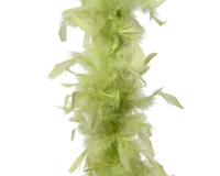 Boa veer d15l15b15h184 cm pistache kerst - Decoris