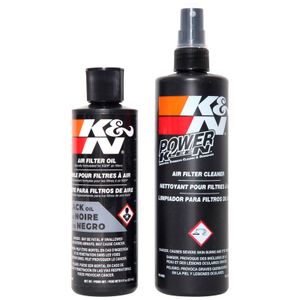 K&N Luchtfilter Recharger Kit met knijpfles olie (99-5050BK) 995050BK