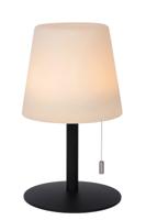 Lucide RIO - Oplaadbare Tafellamp Binnen/Buiten - Accu/Batterij - Ø 15,5 cm - LED Dimb. - 1x1,8W 3000K - IP44 - RGB - Multicolor