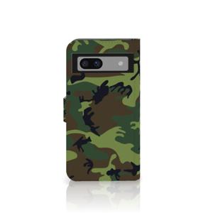 Google Pixel 8A Telefoon Hoesje Army Dark