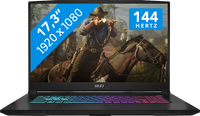 MSI Katana 17 B13VGK-832NL Laptop 43,9 cm (17.3") Full HD Intel® Core™ i7 i7-13700H 16 GB DDR5-SDRAM 1 TB SSD NVIDIA GeForce RTX 4070 Wi-Fi 6 (802.11ax) Windows 11 Home Zwart - thumbnail