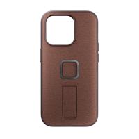 Peak Design - Mobile Everyday Loop Case Iphone 15 Pro V2 Charcoal Redwood