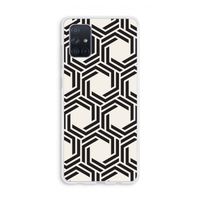 Geometrisch patroon: Galaxy A71 Transparant Hoesje Geometrisch patroon: Galaxy A71 Transparant Hoesje