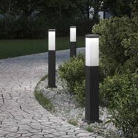 Bolderverlichting 3 stuks 50 cm Zwart IP44