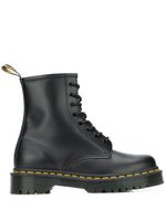 Dr. Martens bottines lacées à semelle crantée - Noir - thumbnail