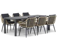 Coco Leonardo/Pallazo 220 cm dining tuinset 7-delig - thumbnail