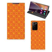 Samsung Galaxy Note 20 Ultra | Hoesje met Magneet | Batik Oranje