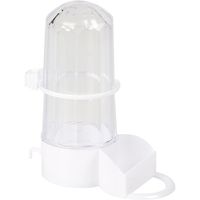 Vogel Weekend Fontein 7 x 14 x 16.5 cm Flamingo Wit - thumbnail