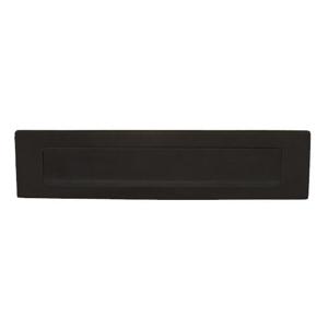 Allux Briefplaat Rechthoek Puurzwart 340X76Mm - N1180070