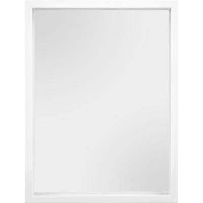 Spiegel - Wandspiegel - Trion Lea - Wit - 34x45cm - Spiegelglas - Polystyreen