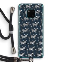 Makis: Huawei Mate 20 Pro Transparant Hoesje met koord